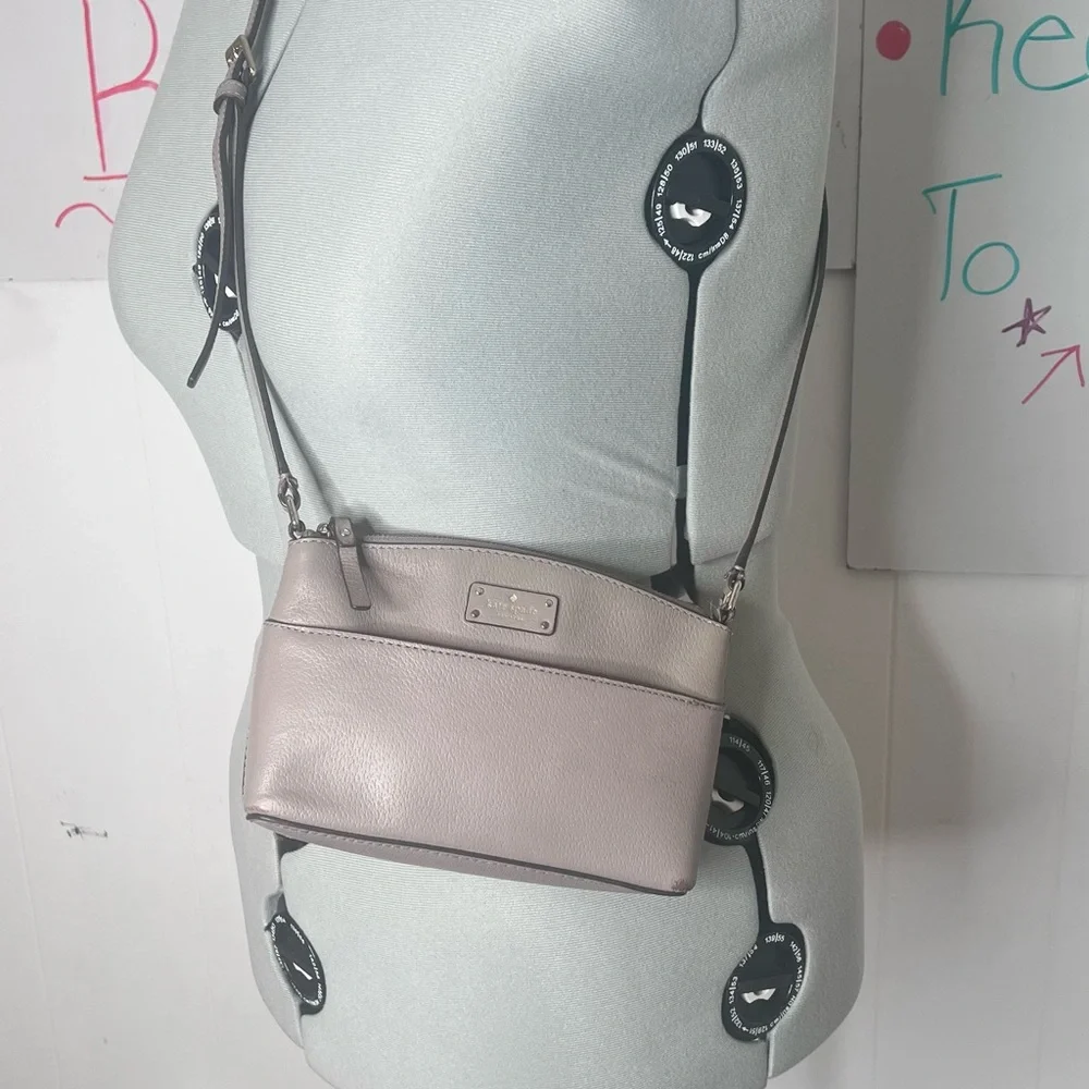 Kate Spade Taupe Crossbody Bag - Picture 1 of 9